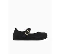 Zapatos BIRKENSTOCK Mantova Suede Narrow para mujer Negro 36
