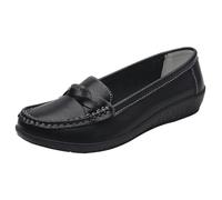 Zapatos bombachos de color sólido moda frijoles zapatos mujer nuevos zapatos de tacón plano primavera otoño zapatos casuales cómodos zapatos elegantes zapatos individuales traseros abiertos zapatos de