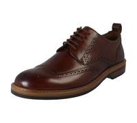 Clarks Shoes, Aldwin Limit, Mid Tan Lea, 8,5 (Men)