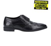 Hush Puppies Elliot Hombre Espuma Viscoelástica Zapatos Brogue Cuero Negro