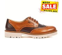 Zapatos Brogues Formales De Moda Casual Para Mujeres Kortney Color Tan