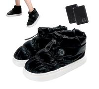 Zapatos Calefacción,Botas Calentadoras,Calentadores portátiles de invierno | Zapatos calentadores de pies eléctricos, zapatos calefactores para pies térmicos, indispensables para el invierno