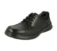 Clarks Originals Zapato Oxford Cotrell Edge Hombre Negro Smooth Lea 41.5 EU