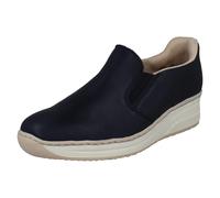 Zapatos Casual De Punta Cuadrada Con Suela De Cuña Rieker Para Dama - 48761