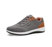Zapatos Casual Hombre Cordones Bajos Suela Ligera Zapatillas Moda Trabajo | Cierre cordones, empeine PU liso, suela EVA amortiguadora, ligero, zapatos de oficina para diario
