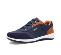 Zapatos Casual Hombre Cordones Bajos Suela Ligera Zapatillas Moda Trabajo | Cierre cordones, empeine PU liso, suela EVA amortiguadora, ligero, zapatos de oficina para diario