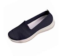 Zapatos casuales de mujer para uso diario Diseño de malla transpirable Suela plana cómoda Ideal para primavera y verano Elegantes y versátiles para atuendos relajados Sandalias Cuero
