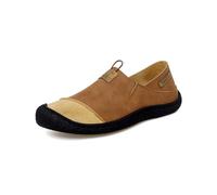Zapatos Casuales De Piel Suave para Hombre Zapatos Ligeros y Transpirables para Oficina y Caminar Mocasines Amarillo 41 EU