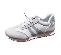 Zapatos casuales de suela gruesa y cómodos con cordones de cuero de suela suave a la moda para mujer Sandalias Mujer Plumas