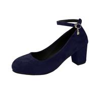 Zapatos Casuales Elegantes para Mujer con tacón Grueso, Uso Diario y para Combinar con Jeans. Diseño sin Cordones para un Ajuste cómodo. Zapatillas Blancas De Deporte