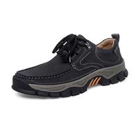 Zapatos Casuales Elegantes para Uso Diario: cómodos para Exteriores y Botas con Cordones para Tallas Grandes. para Hombre Activo