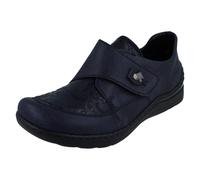 Rieker 48951, Mocasín Mujer, Azul, 41 EU