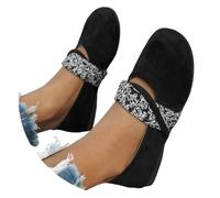 Zapatos Casuales Femeninos Ligeros Transpirables con diseño cómodo para Uso Diario y Actividades variadas (Black, 41)