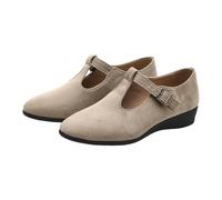 Zapatos casuales para mujer elegantes zapatos ortopédicos con correa de hebilla zapatos deportivos clásicos de encaje con tacón de cuña zapatos casuales cómodos zapatos de verano anchos zapatos de