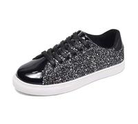 Zapatos Casuales para Mujer, Mocasines Transpirables de Suela Suave, cómodos y Ligeros, con diseño para Caminar, Ideales para la Escuela de Yoga. (Black, 37)