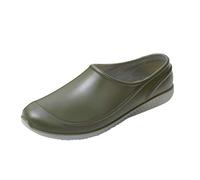 Zapatos casuales para mujer ponerse verano mujeres parejas botas de lluvia zapatos impermeables cocina clásica botas de trabajo en los pies botas de lluvia Zapatos Tacón de cuña, verde, 37 EU
