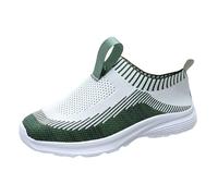 Zapatos casuales para mujer senior, zapatos de malla hueca, para personas mayores, zapatos de senderismo, zapatos de baile, parte inferior suave, antideslizantes, zapatos para madres, zapatillas para
