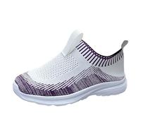 Zapatos casuales para mujer senior, zapatos de malla hueca, para personas mayores, zapatos de senderismo, zapatos de baile, parte inferior suave, antideslizantes, zapatos para madres, zapatillas para