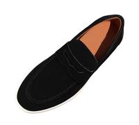 Zapatos Casuales sin Cordones para Hombre, cómodos, de Suela, Transpirables, de Gamuza, para Conducir, Caminar, Viajar y Trabajar, Elegantes y prácticos para un Look Sofisticado