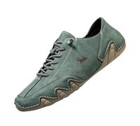 Zapatos Casuales sin Cordones para Hombre, Transpirables, con Punta Redonda, Planos y cómodos, para Uso Diario Bota Trabajo