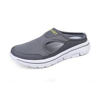 Zapatos Casuales sin Cordones para Mujer, de Verano de Malla Transpirable, Zapatillas cómodas de tacón Medio para Caminar, Yoga y Escuela, Antideslizantes y Ligeras_2
