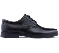 Clarks Un Aldric Lace, Oxford Hombre, Black Leather, 41 EU Ancho