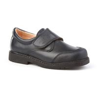 Zapatos Colegiales con Puntera Reforzada Todo Piel, mod.452. Calzado infantil Made in Spain, Garantia de calidad. (35, Azul Marino)