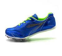Zapatos con clavos para atletismo,Zapatos con Clavos Campo,Zapatillas de correr con clavos,Unisex Spikes Atletismo para Pista,Transpirable Antideslizante,Para Running,salto largo,Training