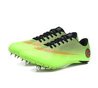 Zapatos con Clavos para Pista y Campo Zapatillas Deportivas para Correr Usar Deporte Corriendo Respirable Deportes Zapatos Botas de Spike Profesionales Hombre Adulto Training