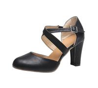 Zapatos con Cordones Mujer Zapatos Mujer Chulapa Niña High Heels De Fiesta Poco Tacon Novia Boda Comodos Zapatillas Vestir Burdeos Fucsia Cómodos Oxford Sevillana Vintage Elegante Jane Elegantes 29