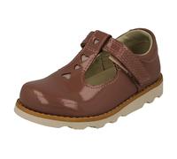 Zapatos Con Diseño De Corazón Para Niñas Clarks Crown Teen T T-Bar