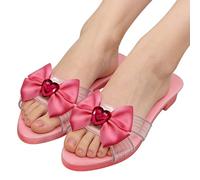 Zapatos Crystal - Tacones Altos PP 18.5X4.5Cm | Zapatos De para Niñas con Juego De Roles, Disfraz De Halloween, Puesta En Escena, Zapatillas De para Fotomatón | Escuela De Ca