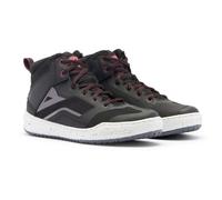 Zapatos Dainese SUBURB LADY AIR Perforado Negro Rojo Mujer CE