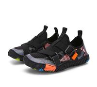 Zapatos de Agua Barefoot para Niños Transpirables y Secado Rápido Escarpines Niño Niña Zapatillas de Agua Playa Zapatos de Surf de Verano Zapatillas Ligeras para Exteriores (Black, 29.9 Little Child)