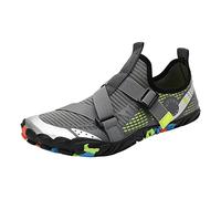 Zapatos de agua de verano para hombre, zapatos de secado rápido, para senderismo, natación, trazado de ríos, transpirables, no elásticos, cómodos, antideslizantes, ligeros, zapatos para caminar