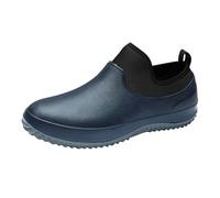 Zapatos de agua para hombre y mujer, para catering, lavado de coches, zapatos de trabajo, zapatos de cocina de comercio exterior, zapatos para hombre, zapatos de mocasines 46, azul, 48 EU