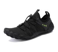 Zapatos de agua para hombre y mujer, zapatos de playa, zapatos de natación de secado rápido, zapatos de surf para mujer, zapatos de mar para mujer, ligeros, unisex, para buceo, piscina, Blackgreen, 42