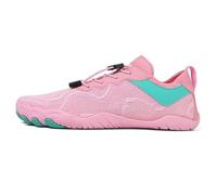 Zapatos de agua para hombres y mujeres, para hombre, playa, natación, escalada, río, voleibol, caminata, zapatos descalzos con soporte para el arco, Pink, 35.5 EU