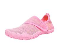 Zapatos de agua para niñas, tenis de malla para niños, ligeros, sin cordones, para playa, natación, correr, casual, al aire libre, para rutas escolares, viajes de vacaciones y uso de fin de semana