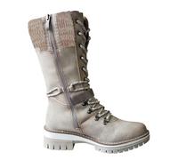 Zapatos de algodón cálido de felpa y botas antideslizantes de algodón de cinco dedos, zapatos deportivos al aire libre, zapatos de senderismo para hombre y mujer, botas de vestir a media pantorrilla
