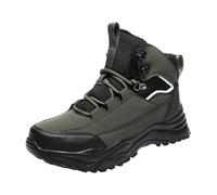 Zapatos de algodón de otoño e Invierno para Hombre, Botas de Tobillo cómodas y cálidas, Zapatillas de montañismo, Antideslizantes y Forro Polar, Resistentes