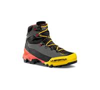 La Sportiva - Zapatillas de senderismo Hombre - Aequilibrium LT GTX Black/Yellow de Cuero - Talla 42 - Negro Negro 42