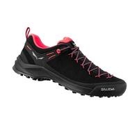 Zapatos de aproximación Salewa Ws Wildfire Leather (Black/Fluo Coral) Mujer