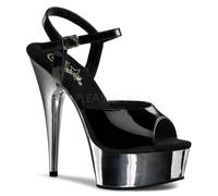 Zapatos De Baile Con Plataforma De Tacón Alto Pleaser Stiletto Delight 609