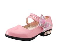 Zapatos de baile de alta calidad para niñas con suela flexible para un rendimiento optimizado en ejercicios de ballet, Rosa., 33 EU