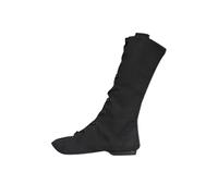 Zapatos de baile de jazz para mujer, botas de baile para mujer, tacón bajo, zapatos de ballet con cordones, botas planas hasta la rodilla con suela antideslizante, calzado de práctica de baile para