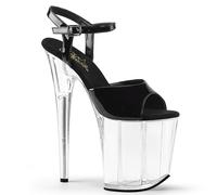 Zapatos De Baile Flamingo 809 Con Plataforma De Tacón Alto De 8"