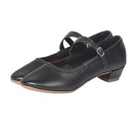 Zapatos de baile para mujer estándar y latinos - Zapatos elegantes con tacón para mujer, zapatos informales de un solo color, suela suave, zapatillas de vestir ligeras, antideslizantes, zapatos de