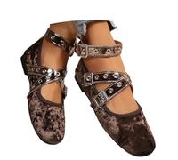 Zapatos de baile para mujer, latinos, planos, brillantes, zapatos dorados, zapatos de danza, zapatos de noche, zapatos de tacón, zapatos de tacón retro, antideslizantes, ligeros, zapatos de senderismo