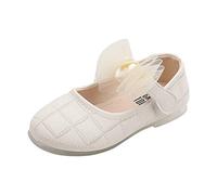 Zapatos de ballet para niños y niñas - Zapatos de cuero con lazo de princesa zapatos antideslizantes zapatillas transpirables de verano zapatos individuales cómodos zapatos de baile ligeros para